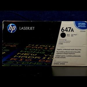 HP Laserjet. 647A CE260A. BLACK